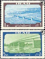 افتتاح پل خرمشهر اسکناس و تمبر ایران