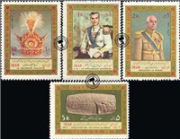 تمبر یادبود بیست و پنجمین سده شاهنشاهی ( 8 ) 2500th Anniv of iranian Empire اسکناس و تمبر ایران