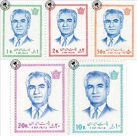  تمبر سری پانزدهم پستی اسکناس و تمبر ایران