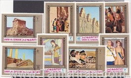 2500 ساله ام القیون (با دندانه) اسکناس و تمبر ایران