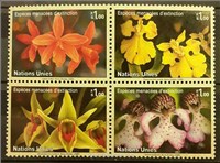  سری تمبر سازمان ملل ژنو 2005 گلهای در حال انقراض اسکناس و تمبر ایران