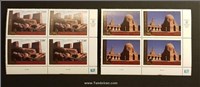  بلوک سری تمبر سازمان ملل ژنو   ۲۰۰۵ میراث فرهنگی یونسکو - مصر  اسکناس و تمبر ایران